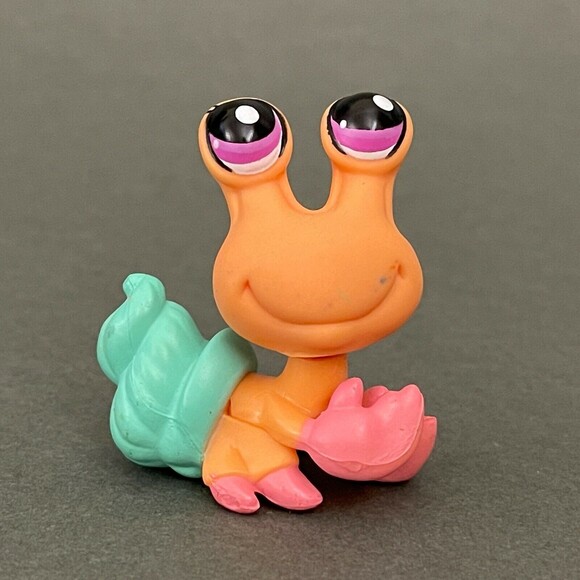 LPS Littlest Pet Shop Hasbro Figure Hermit Crab 2007 - Picture 1 of 6